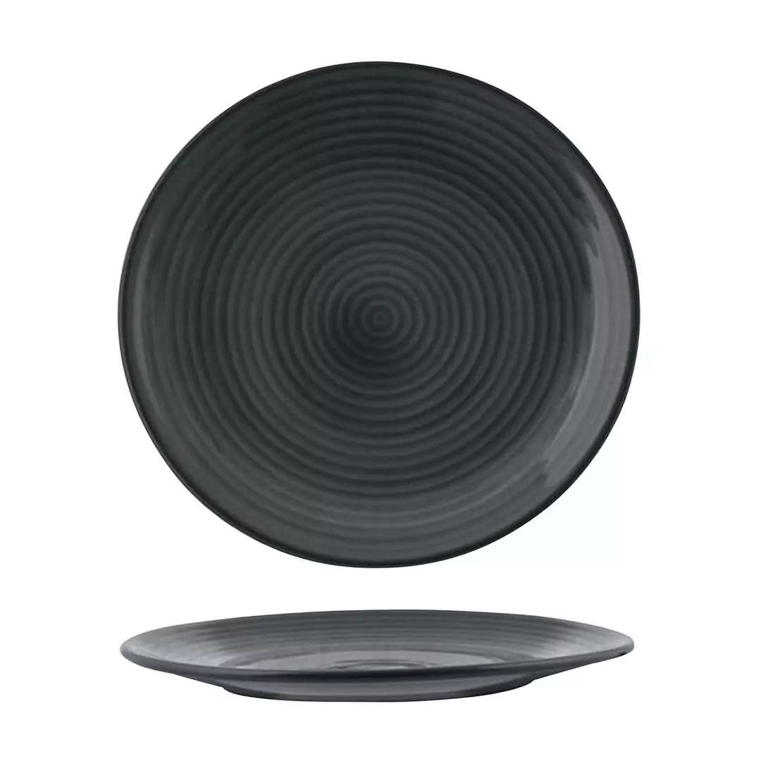 Zuma Round Coupe Plate - Ribbed - Jupiter 265mm
