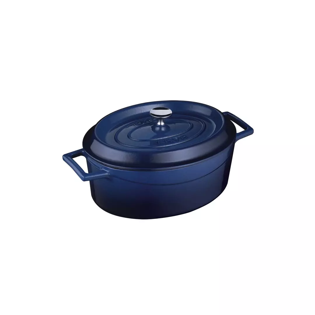 Lava Oval Casserole (3.3L) - Blue