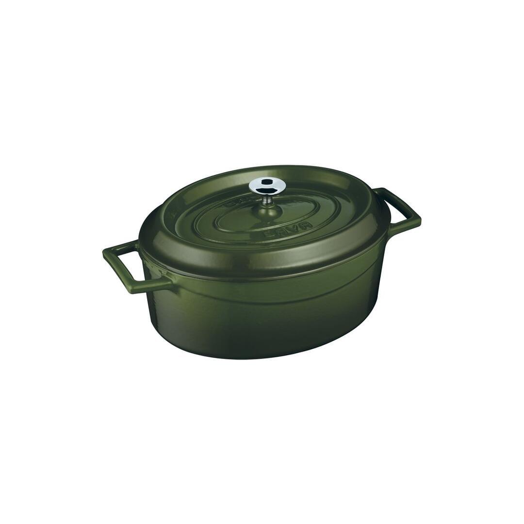 Lava Oval Casserole (3.3L) - Green