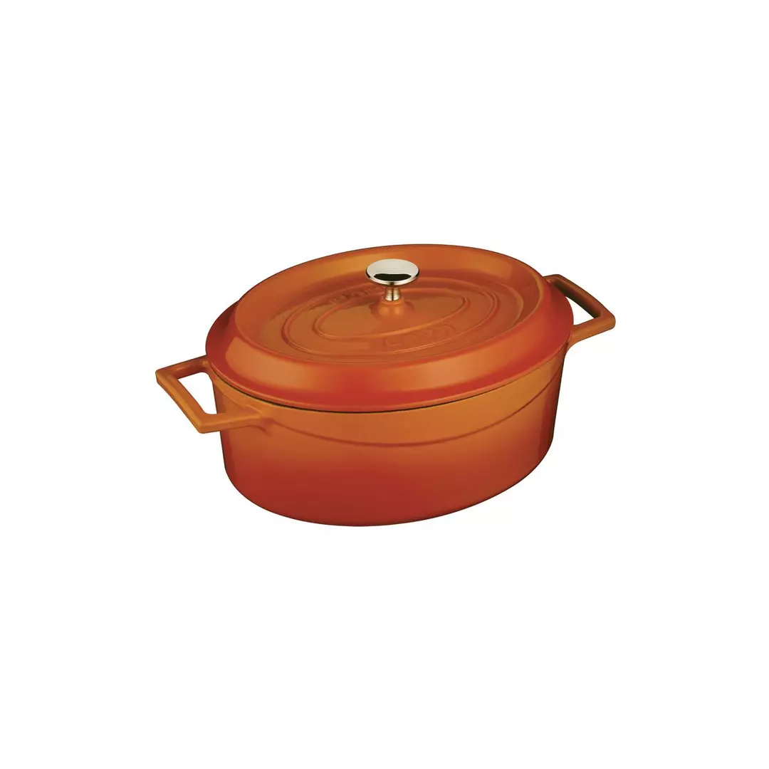 Lava Oval Casserole (3.3L) - Orange