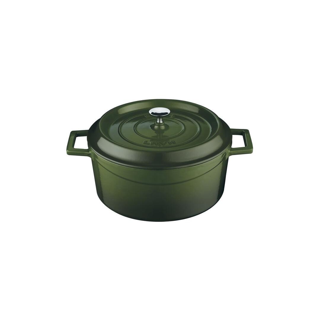 Lava Round Casserole (4.5L) - Green 799024-GN