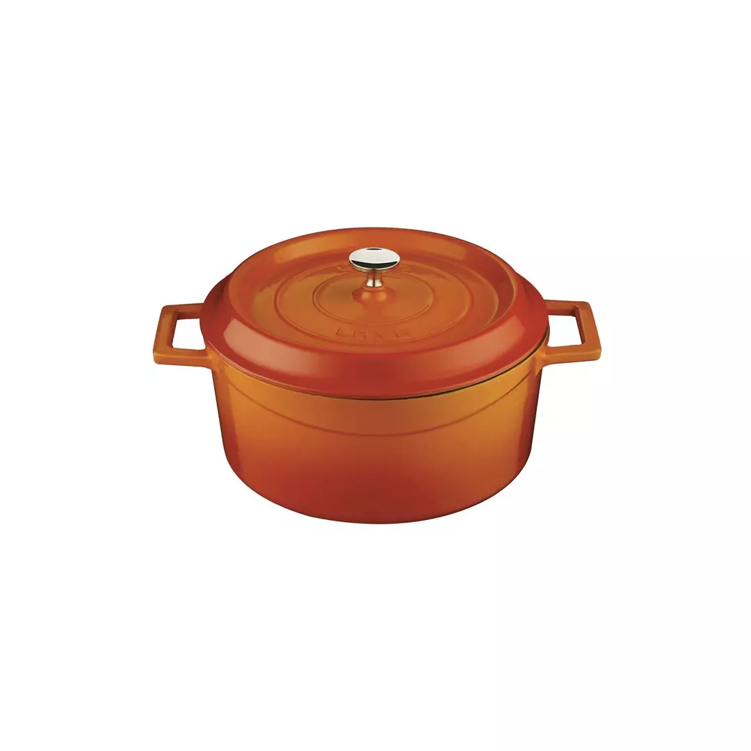 Lava Round Casserole (4.5L) - Orange 799024-O