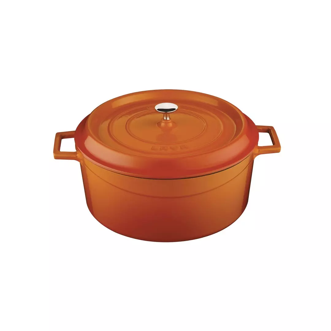 Lava Round Casserole (4.5L) - Orange 799028-O