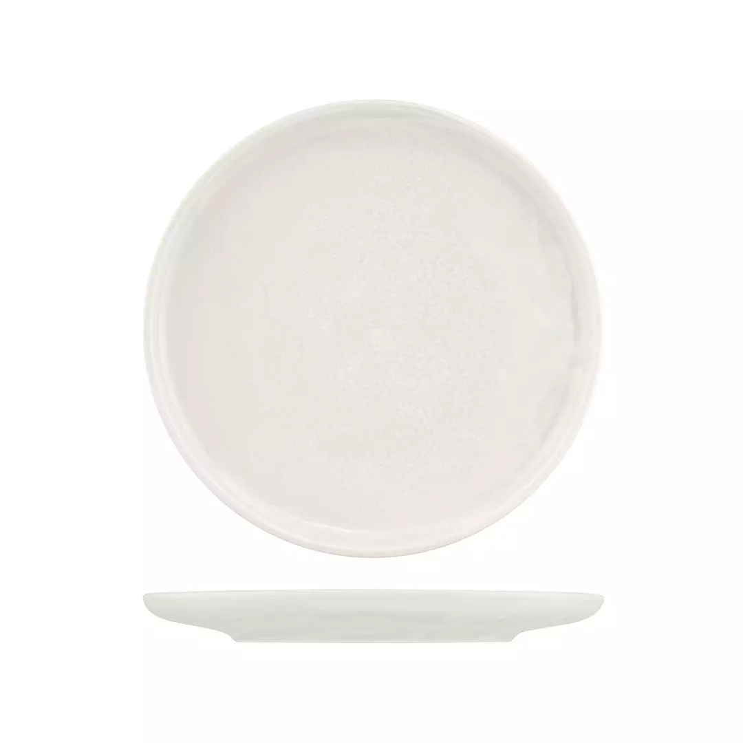 Moda Porcelain Snow Round Plate 200mm