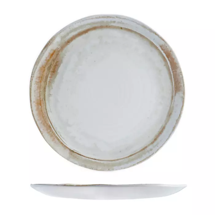 Dudson Organic Coupe Plate 290mm Finca Sandstone