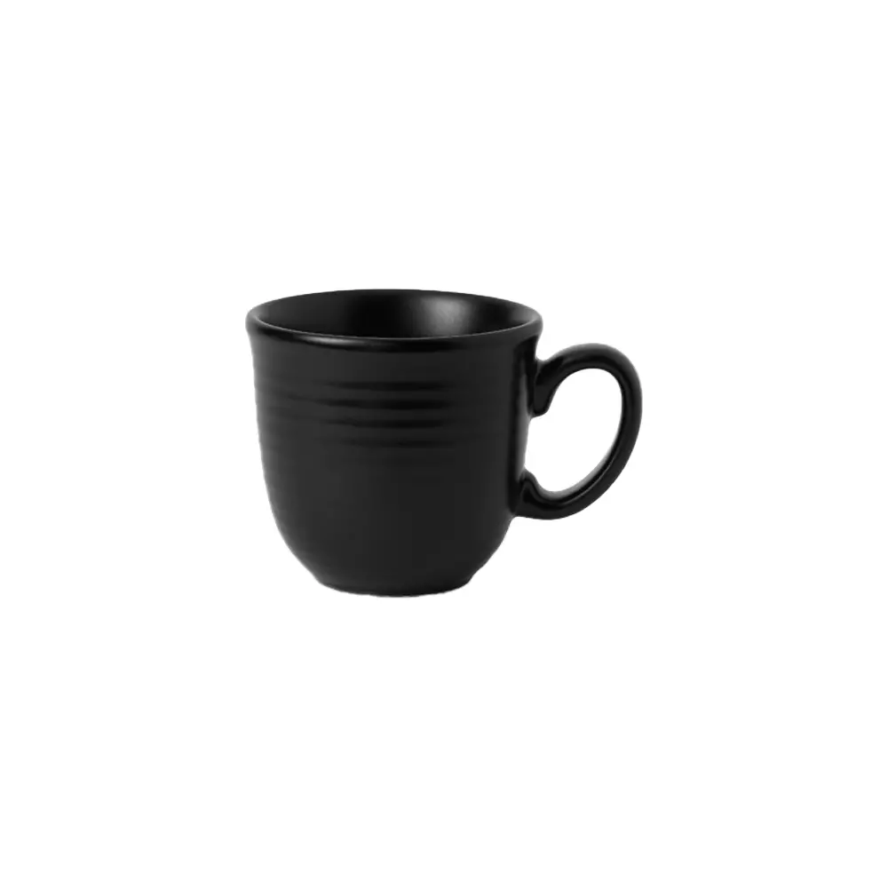 Dudson Evo Jet Black Cups Mug 320ml