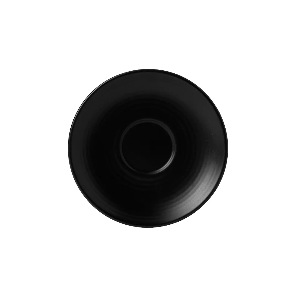 Dudson Evo Jet Black Cups Saucer 162mm