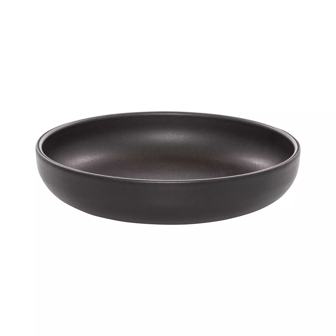 Eclipse Uno Black Round Bowl 220mm