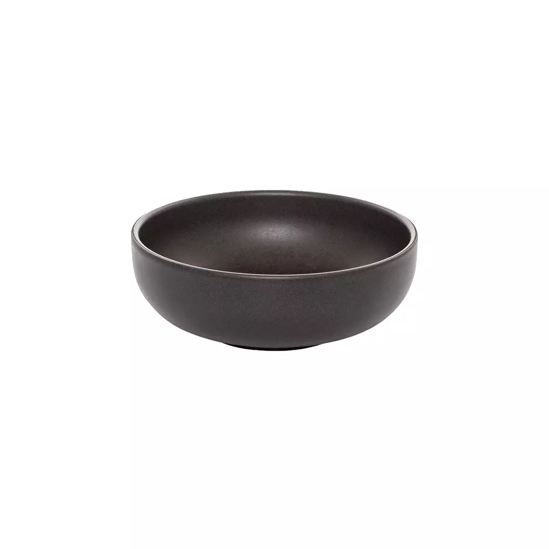 Eclipse Uno Black Round Bowl 350ml