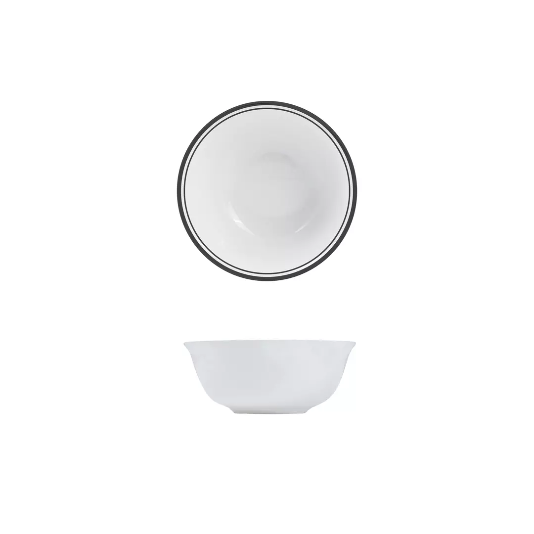 RAK Porcelain Nano Cru Black Rice Bowl 580ml