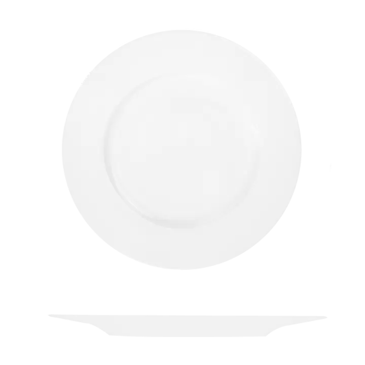 Le Ballet Fedra Round Flat Wide Rim Plate 310mm
