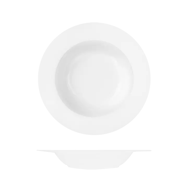 Le Ballet Fedra Round Flat Wide Rim Bowl 630ml