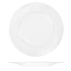 Le Ballet Spectra Round Flat Wide Rim Plate 330mm