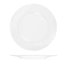 Le Ballet Spectra Round Flat Wide Rim Plate 310mm