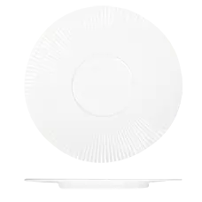 Le Ballet Spectra Gourmet Flat Wide Rim Plate 290mm