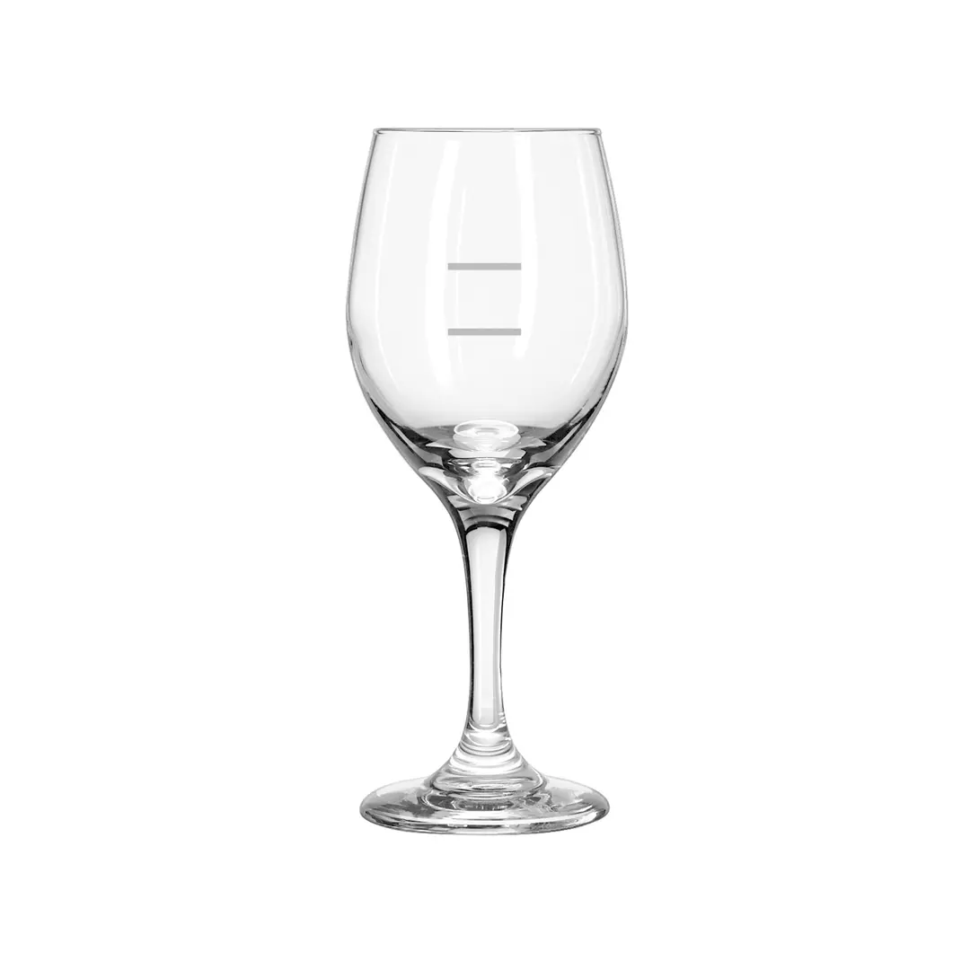 Libbey/ Onis Perception Wine with Double Pour Line at 150ml / 250ml LB3011-DPL