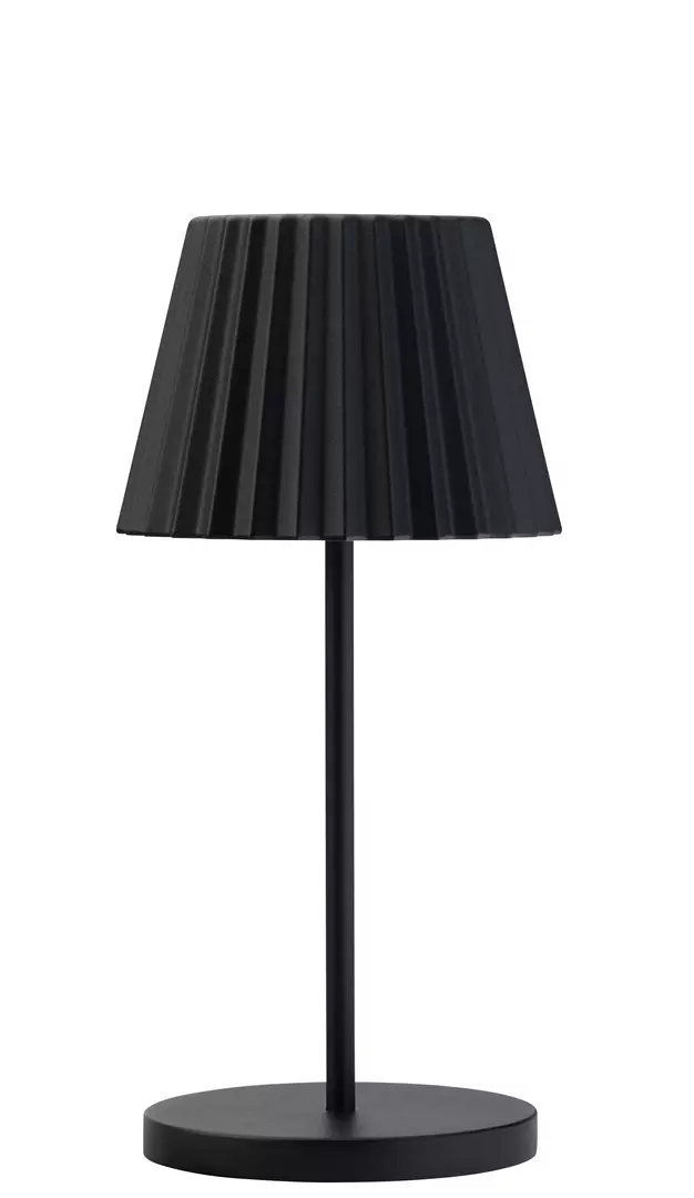 Utopia Dominica Led Cordless Lamp Black 120mm