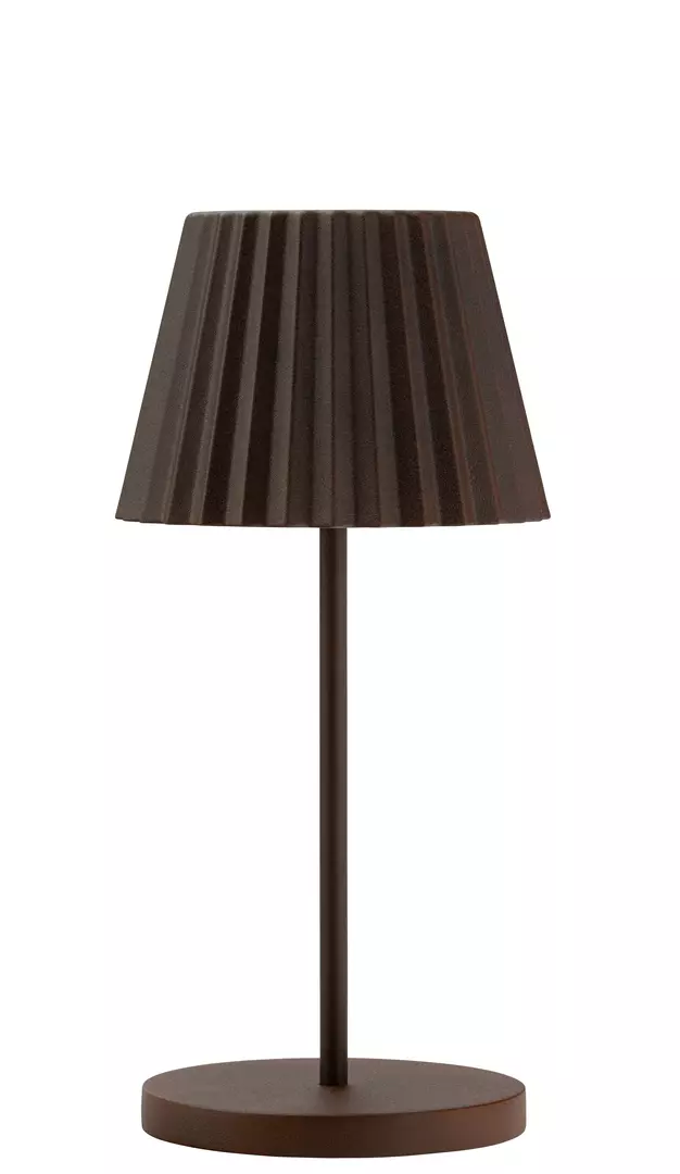 Utopia Dominica Led Cordless Lamp Cocoa 120mm