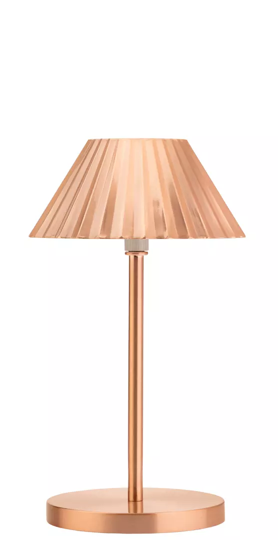 Utopia Aruba Led Cordless Lamp Copper 130mm