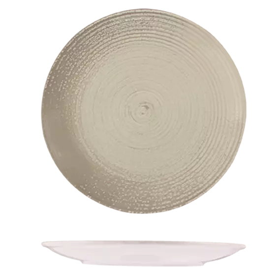 ID Fine Round Coupe Plate 300mm Tornio