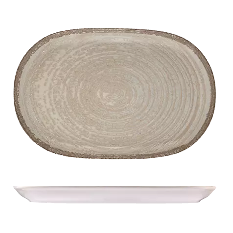 ID Fine Mocha Oval Platter 98810666