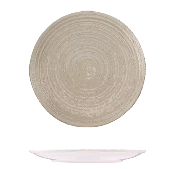 ID Fine Mocha Round Coupe Plate 270mm