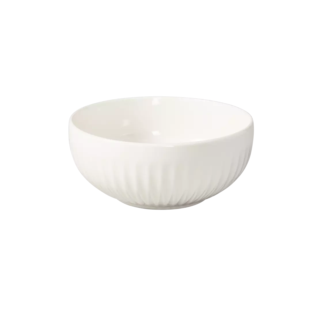 Luzerne Cottage White Round Bowl 713ml