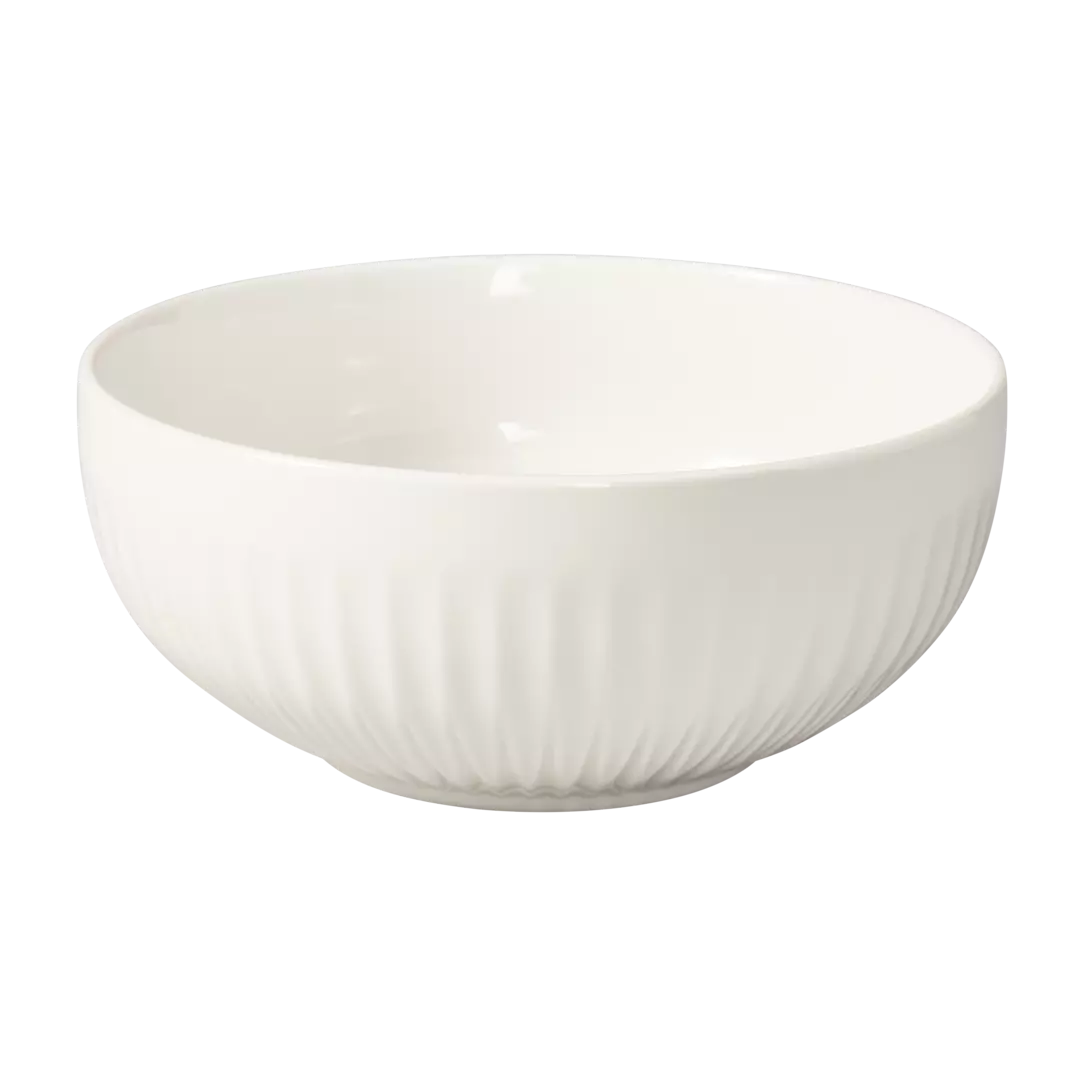 Luzerne Cottage White Round Bowl 190mm
