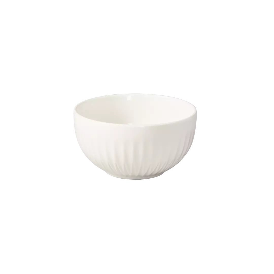 Luzerne Cottage White Round Bowl 430ml