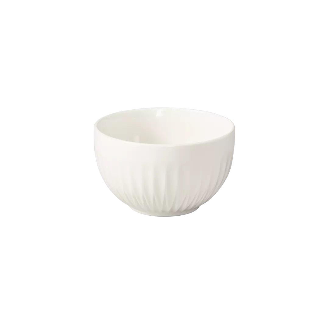 Luzerne Cottage White Round Bowl 300ml
