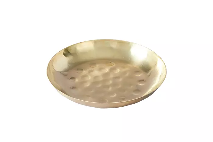 Moda Serving Bowl & Stand / Seafood Stand Champagne 245mm