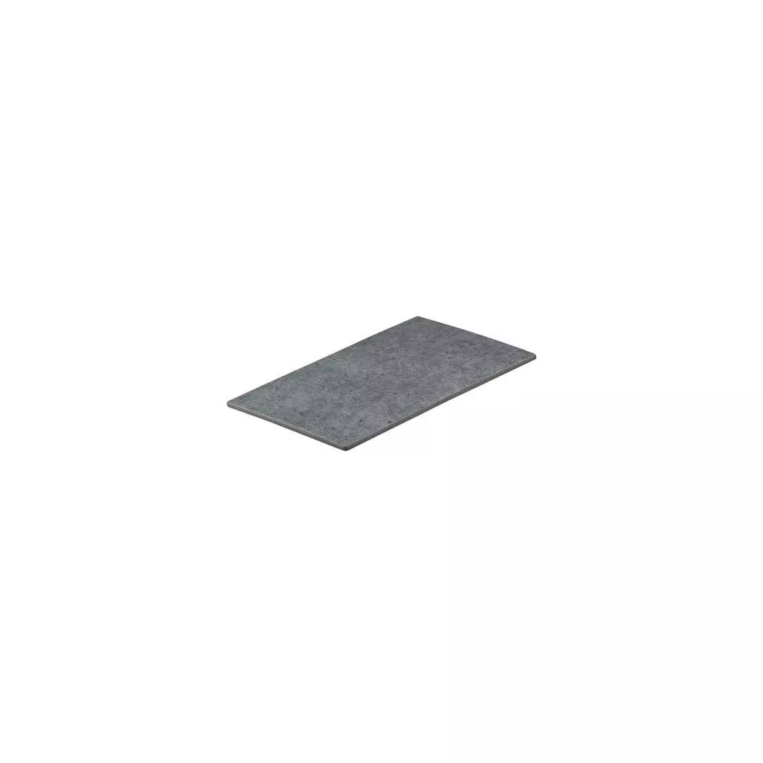Light Concrete Flat Rectangular Platter (91860)