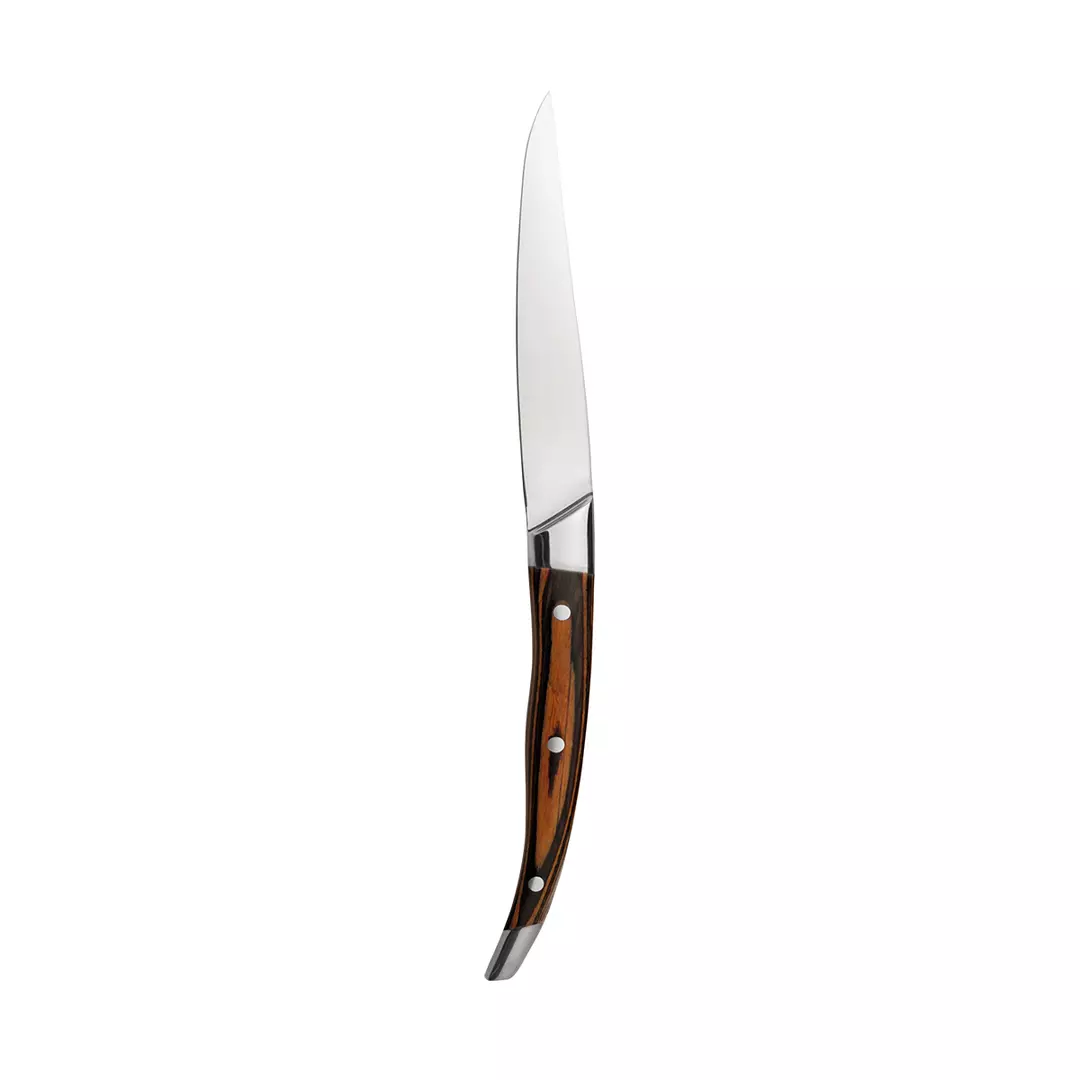 Cavalier Noble Steak Knife Brown Handle 19960