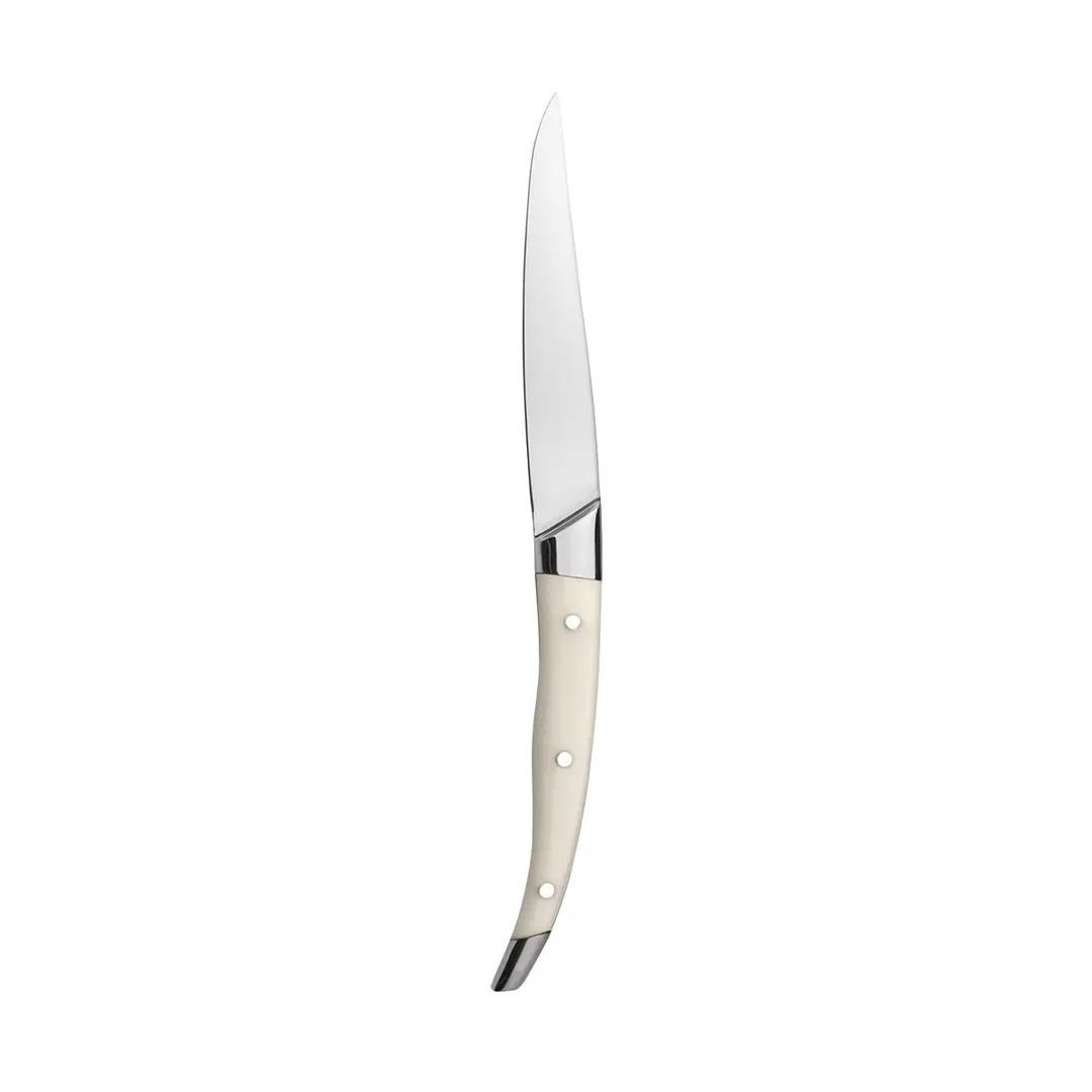 Cavalier Noble Steak Knife Cream Handle