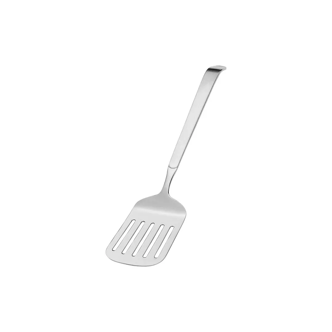 Amefa Buffet Serviceware Slotted Turner - Satin Finished Handle