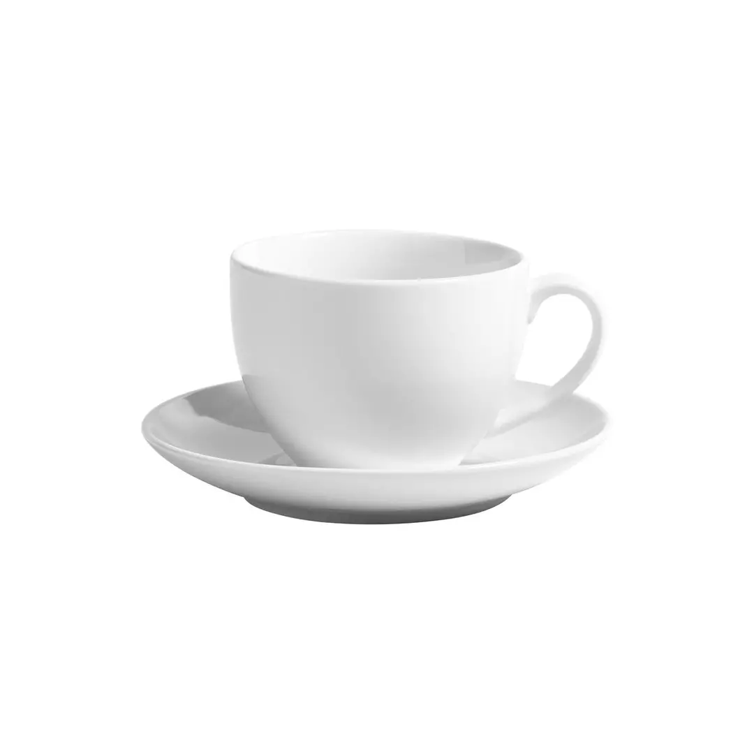 Australian Fine China Bistro Cafe & Tableware Western Tea Cup & Saucer 270ml