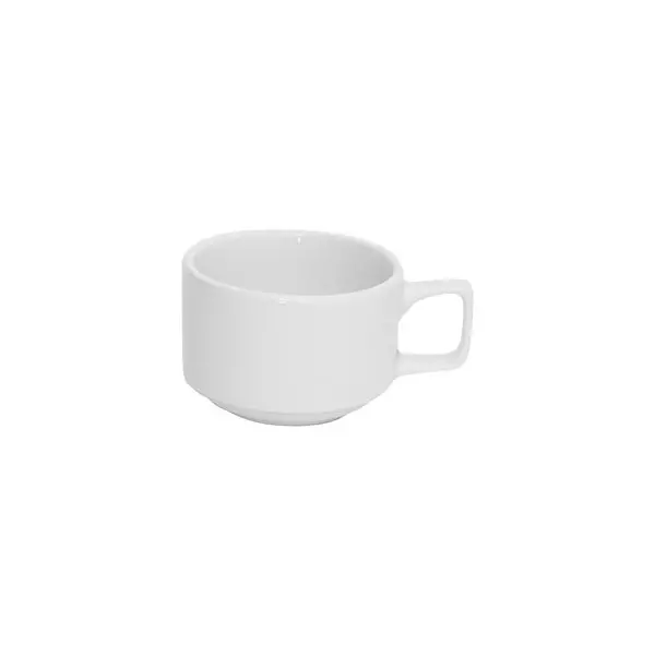 Australian Fine China Bistro Cafe & Tableware Stackable Espresso Cup & Saucer 120ml
