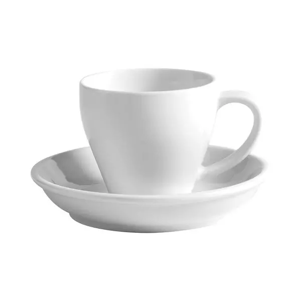 Australian Fine China Bistro Cafe & Tableware Tulip Espresso Cup & Saucer 110ml