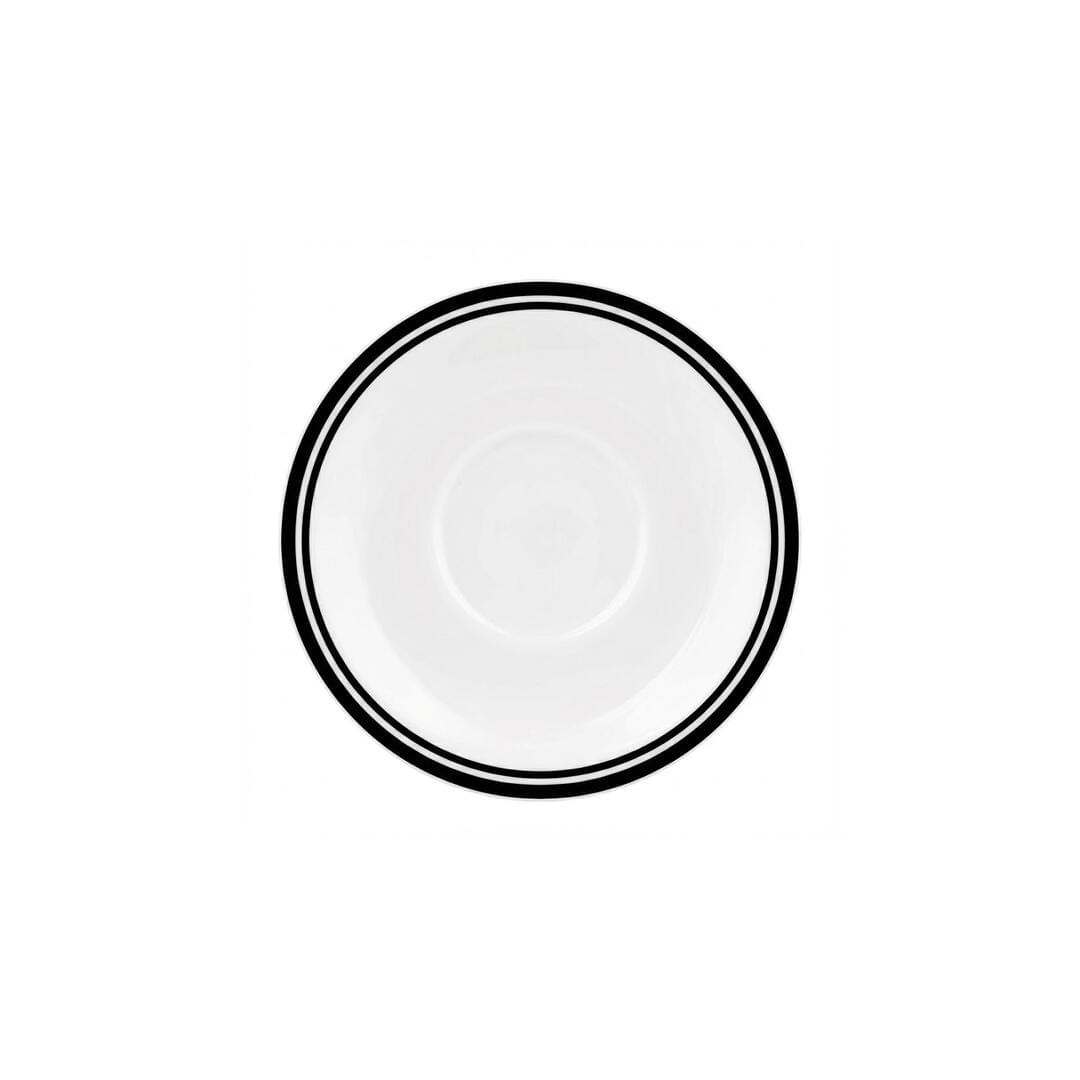 Flinders Healthcare Cru Black Line Ableware Saucer