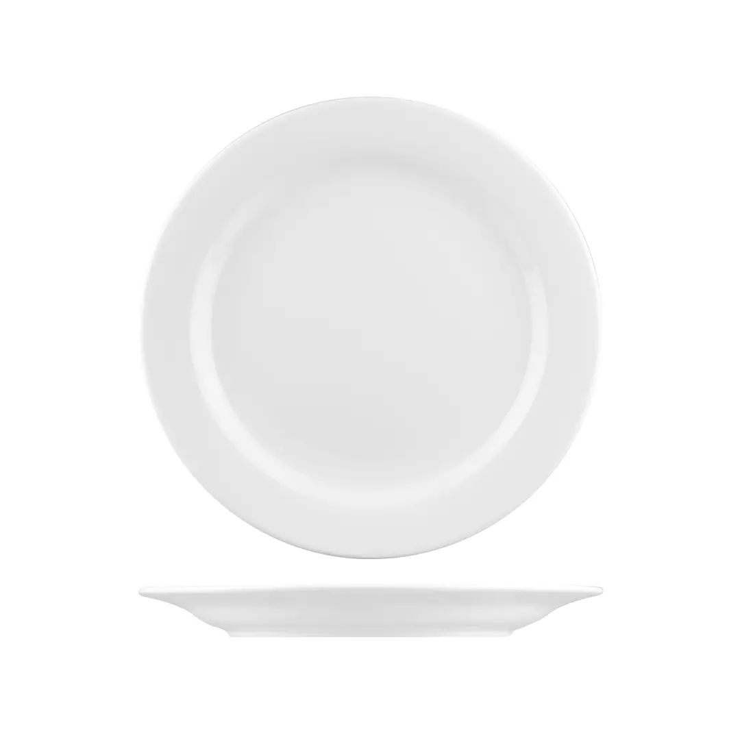 Macquarie Round Plate - Wide Rim (M3290)