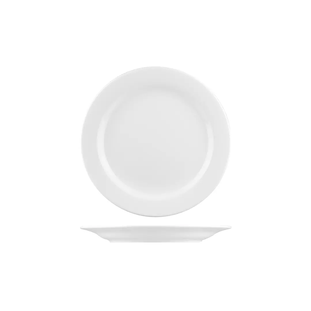 Macquarie Round Plate - Wide Rim (M3230)