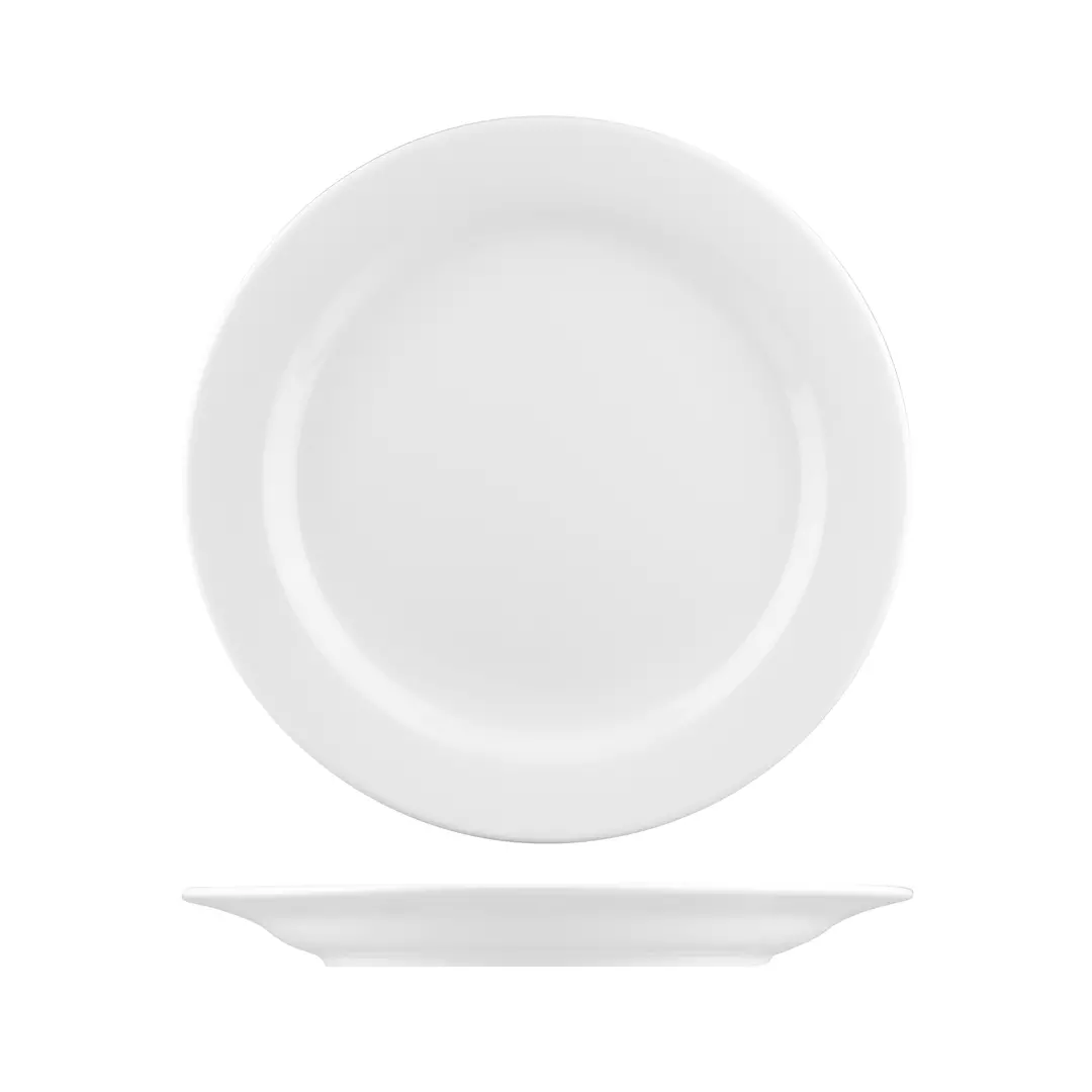 Macquarie Round Plate - Wide Rim (M3310)