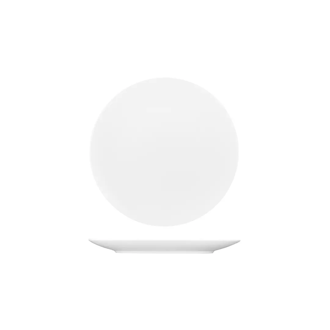 Australian Fine China Round Coupe Plate - Bone China 275mm