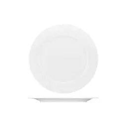 Australian Fine China Round Plate - Wide Rim Bone China 230mm
