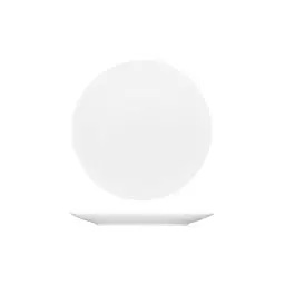 Australian Fine China Round Coupe Plate - Bone China 230mm