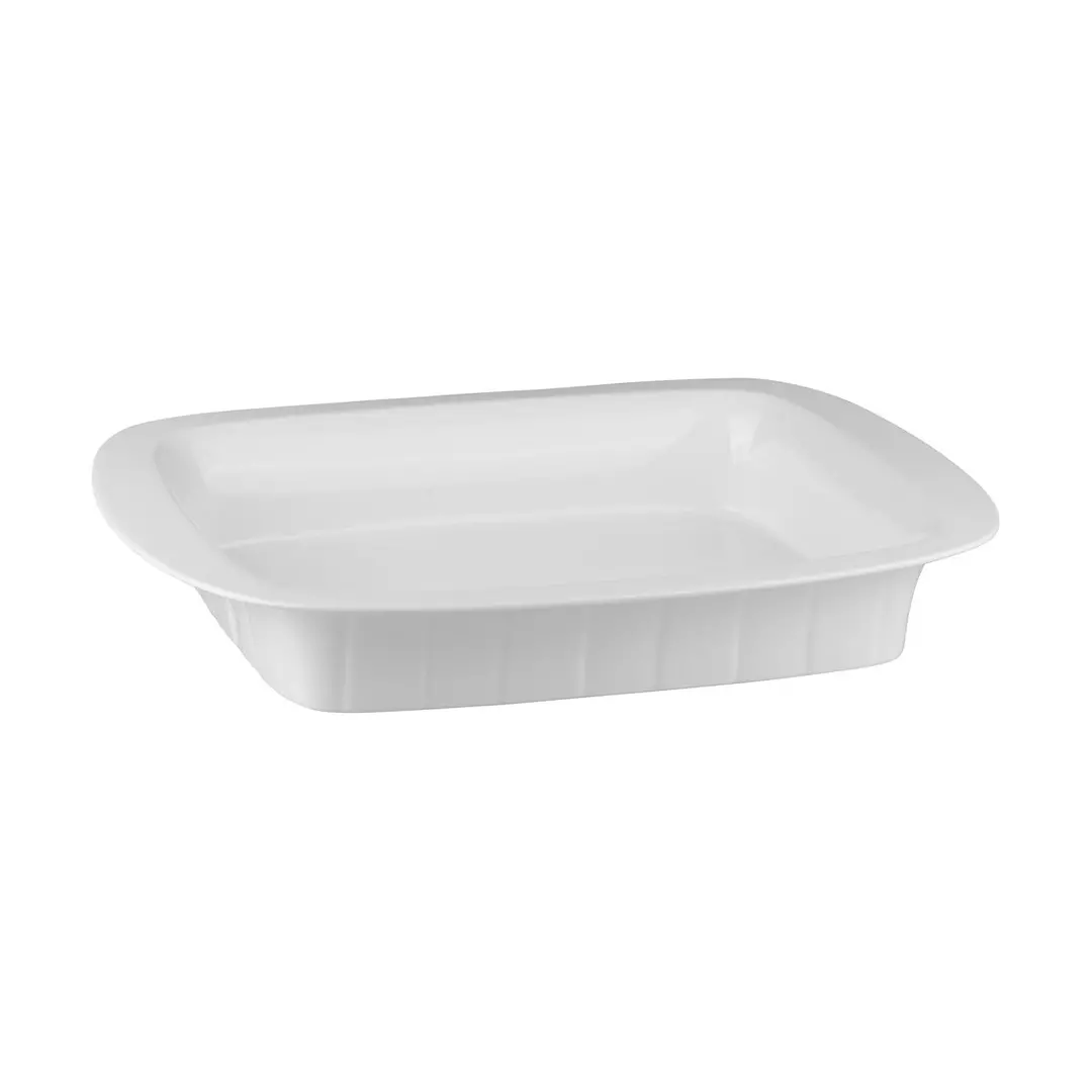 RAK Porcelain Buffet Pans Rectangular Pan/Dish - Ribbed 360x440x65mm