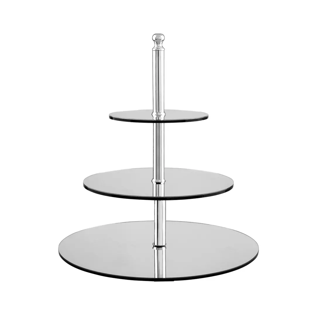Alkan Zicco Display Stands / Risers 3 Tier Round Stand 400mm