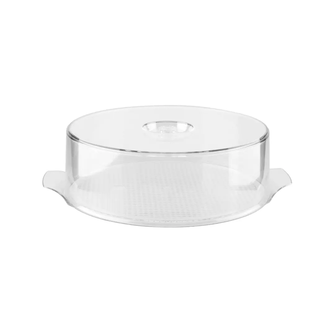 Alkan Zicco Display Covers Stackable Round Cover & Tray 300mm
