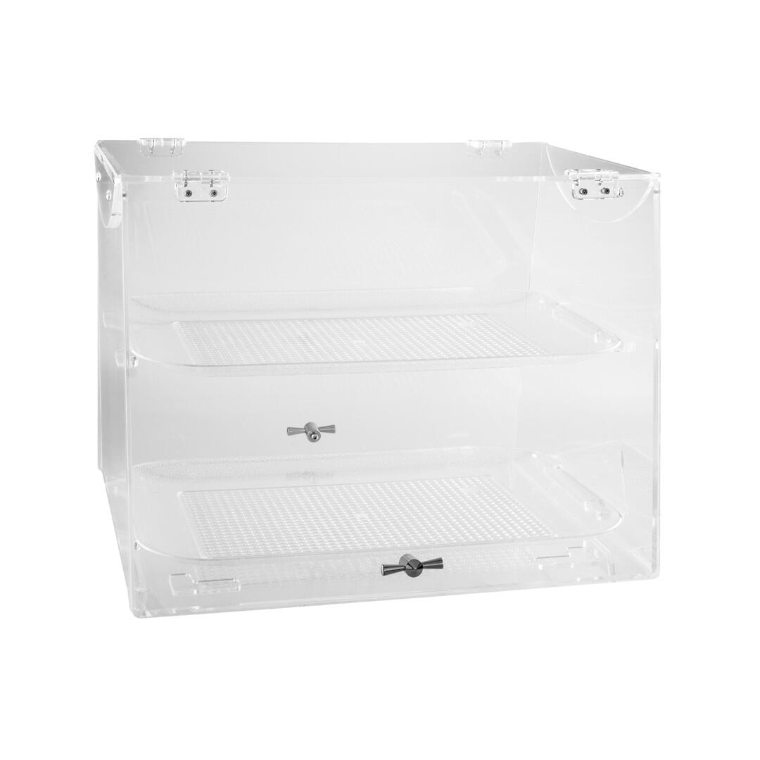 Alkan Zicco 2 Tray Display Cabinet 400x480x360mm