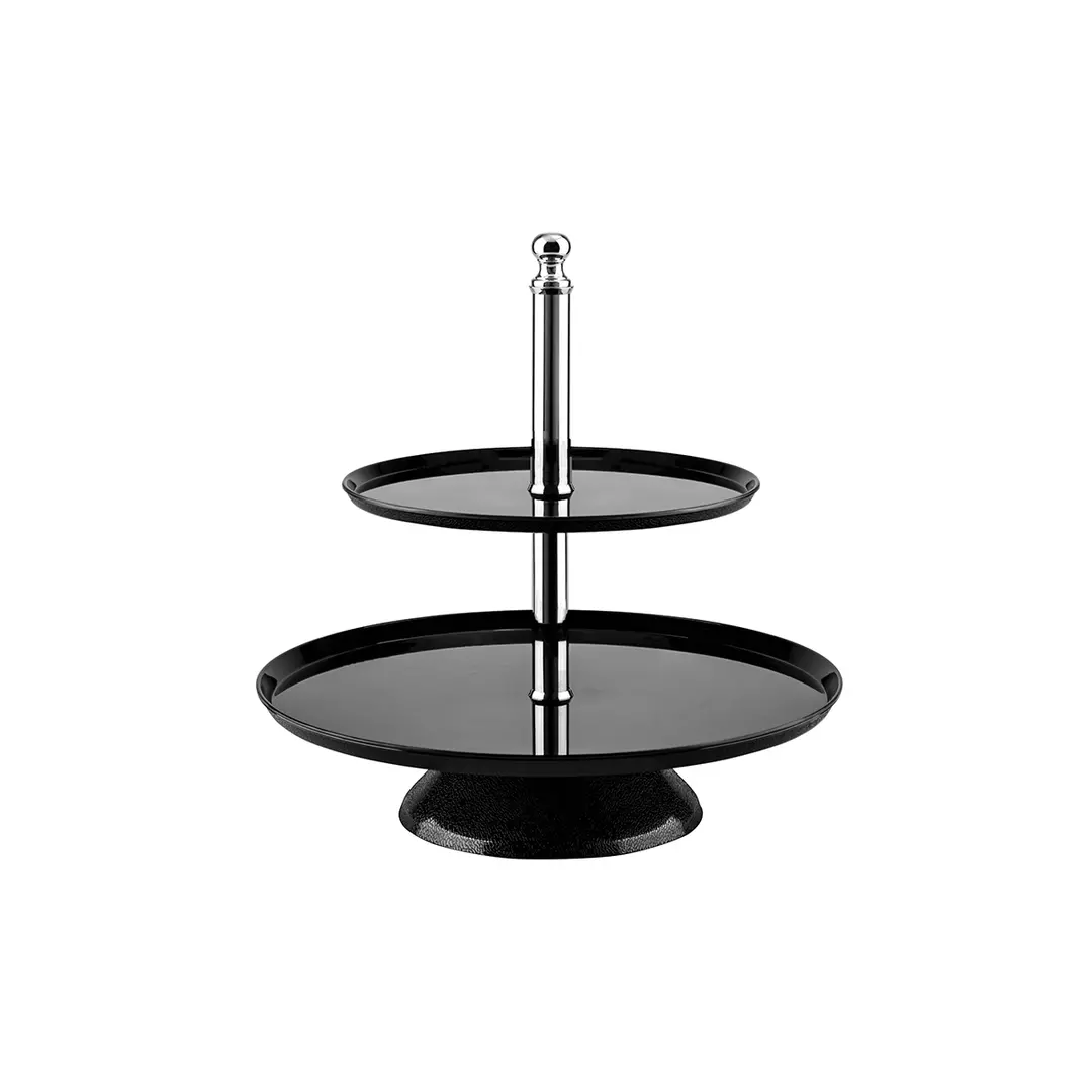 Alkan Zicco Display Stands / Risers 2 Tier Round Stand 350mm
